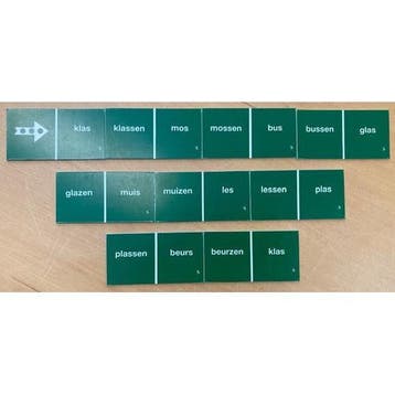 Taaldomino Meervoud Groen 5, Boeken, Verzenden, Nieuw