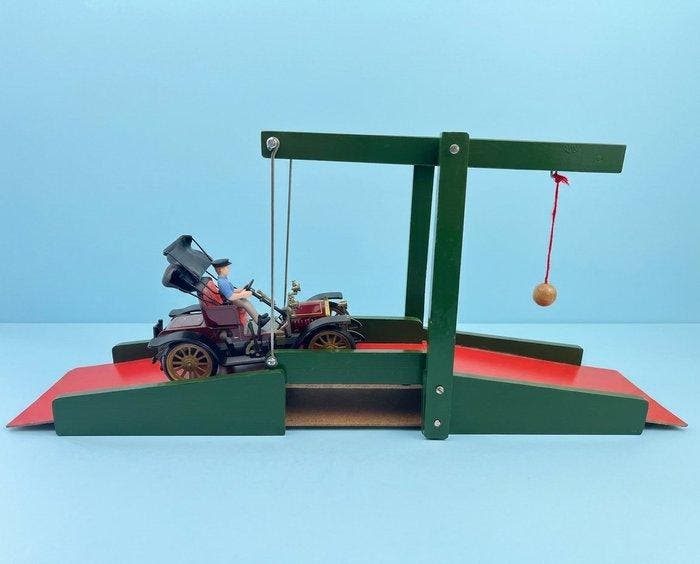 Czechoslovakia - Speelgoed Classic wooden Drawbridge -, Antiquités & Art, Antiquités | Jouets