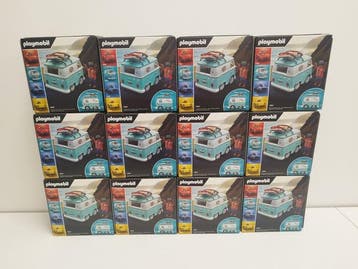 Playmobil - Speelgoedauto Volkswagen T1 Camper 12 pieces -