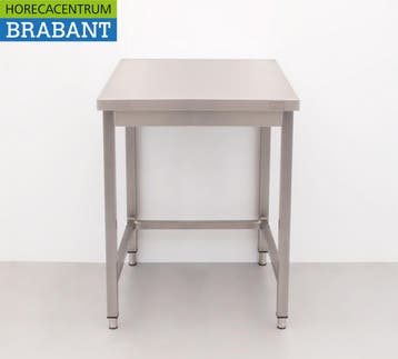 HCB RVS Werktafel Tafel Basic-line 60 x 70 x 85 cm Horeca, Ophalen of Verzenden
