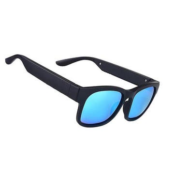 DRPHONE Blue Glasses - 5.0 3 IN 1 - Bluetooth - Smart –, Telecommunicatie, Mobiele telefoons | Oordopjes, Verzenden, Nieuw