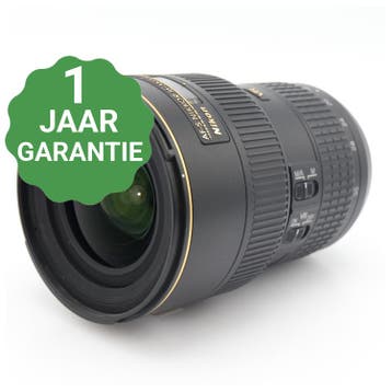 10% korting | Nikon AF-S 16-35mm f/4 G ED VR | Tweedehands, Verzenden