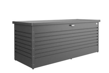 Biohort HobbyBox donkergrijs metallic 200 x 79 cm |, Nieuw