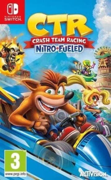 Crash Team Racing Nitro Fueled (Losse Cartridge), Ophalen of Verzenden