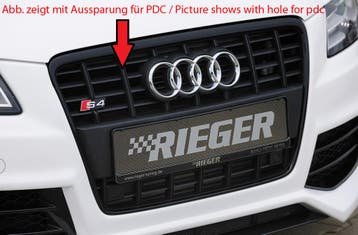 Grill geschikt voor Audi S4 (B8), zwart | A4 (B8/B81): 11.07, Verzenden, Nieuw, Audi