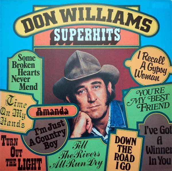 Don Williams - Superhits, Cd's en Dvd's, Vinyl | Pop, Gebruikt, Verzenden