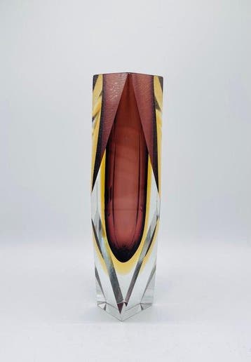 Murano - Vaas - Glas - Grote Sommerso-vaas