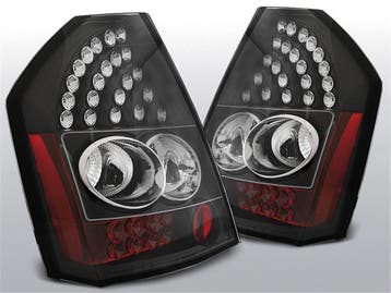 Achterlichten Crysler 300C / 300 2009-2010 | LED | zwart, Verzenden