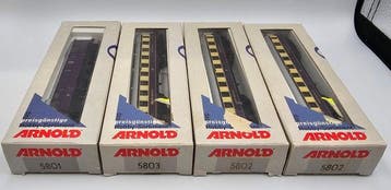 Arnold N - 5801, 5802, 5802, 5803 - Modeltrein personenwagen