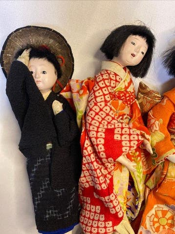 Unknown maker - Poupée Small Ichimatsu dolls - 1930-1940 -