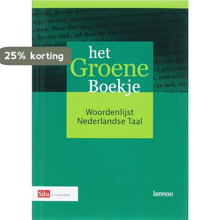 Het Groene Boekje 9789012105903, Boeken, Woordenboeken, Gelezen, Verzenden