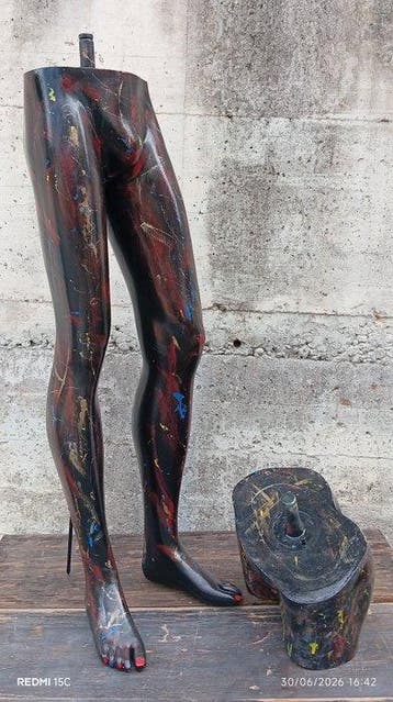 Mannequin - Colorful world (2) - glasvezel