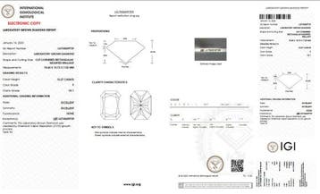 Ring - 14 karaat Geel goud - 10.27ct. tw. Diamant, Nieuw