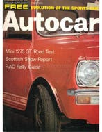 1969 AUTOCAR MAGAZINE 3848 ENGELS, Nieuw