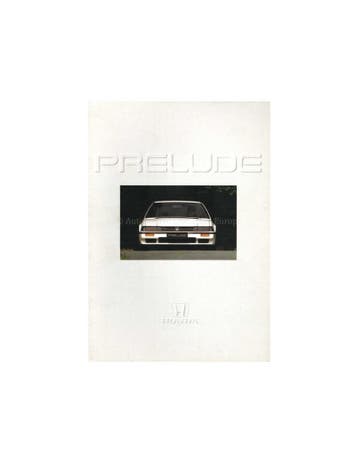 1986 HONDA PRELUDE BROCHURE NEDERLANDS, Ophalen of Verzenden, Nieuw