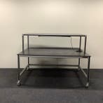 adiform CED Aluminium werktafel met opbouw, (hxbxd), Gebruikt