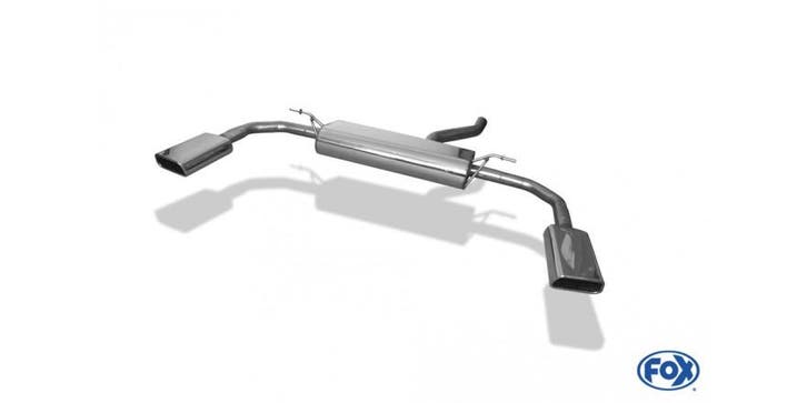 FOX Mercedes CLA - C117/ X117 voorwielaandrijving einddemper, Auto-onderdelen, Uitlaatsystemen, Nieuw, Verzenden