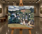 Marc-Raymond Delamorinière (1904-?) - Village au creux des