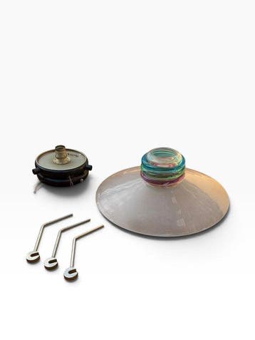Murano - Plafondlamp - Glas - Iconico - ruimtevaarttijdperk, Antiek en Kunst