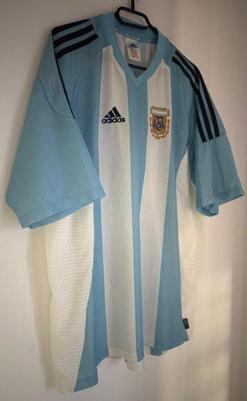Argentina 2002–2004 Home Shirt World Cup 2002 - Coupe du, Nieuw