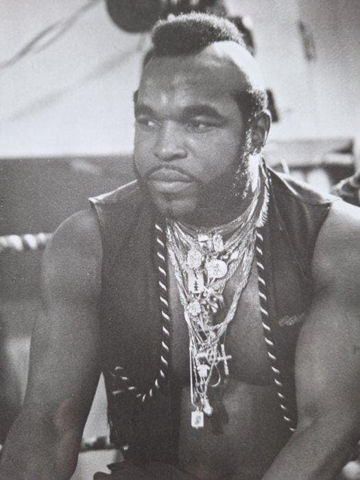 United Artists - (x4) MR. T, Ernie Hudson & Leon Isaac, Verzamelen, Film en Tv