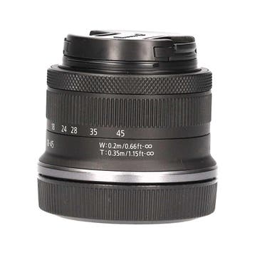 Canon RF-S 18-45mm f/4.5-6.3 IS STM met garantie, Ophalen of Verzenden, Gebruikt