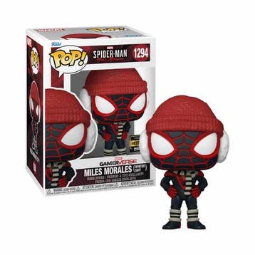Funko Pop  Spiderman  Miles Morales  Suit 1294 Hot Topic, Verzenden