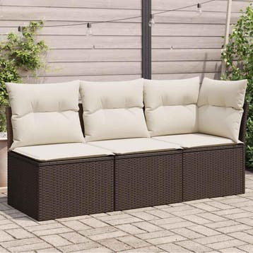3-zits tuinbank met kussens: direct je tuin upgraden voor..., Jardin & Terrasse, Verzenden