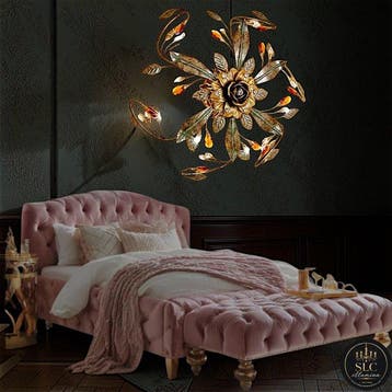 SLC Illumina - MG - Plafonnier - EDEN-6L - Fer forgé - Plaf