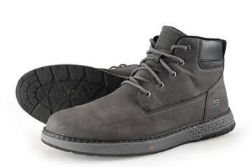 Skechers Veterboots in maat 48½ Grijs, Overige kleuren, Verzenden, Boots, Zo goed als nieuw
