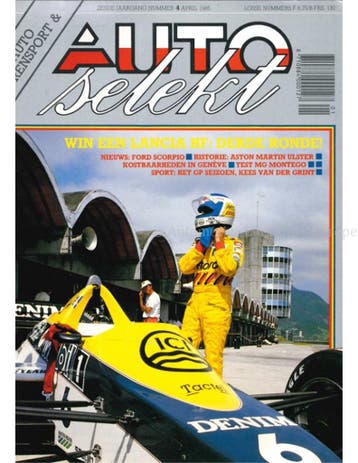 1985 AUTO SELEKT MAGAZINE 04 NEDERLANDS, Ophalen of Verzenden, Nieuw