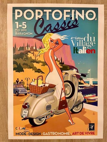 Monsieur Z - Portofino - Viva La Vespa - Année 2012