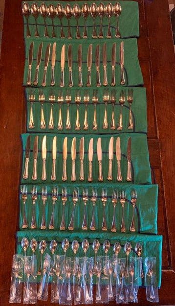 Ricci argenteria - Bestekset voor 12 personen - Cellini