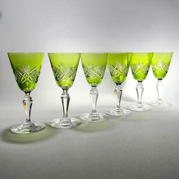 Val Saint Lambert - Drinkservies - Judith uit 1904 - Kristal