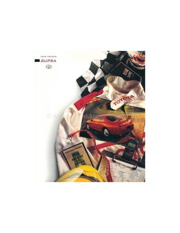 1998 TOYOTA SUPRA BROCHURE ENGELS (USA), Nieuw