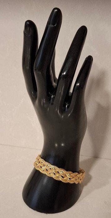 Zonder minimumprijs - Armband Zilver - 18k goudvergulde, Bijoux, Sacs & Beauté, Bracelets