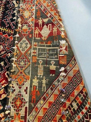Tapijt - 438 cm - 218 cm - Tapijt Aït Sghrouchen, 1971, Nieuw