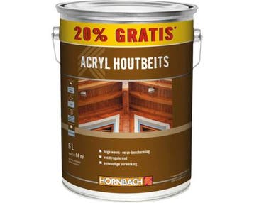 Acryl Houtbeits Palissander 6 Liter – Buitenbeits, Doe-het-zelf en Bouw, Verzenden, Nieuw
