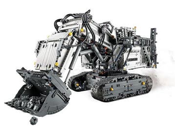 Lego Set - 42100 - Technic - Liebherr R 9800 Excavator, Nieuw