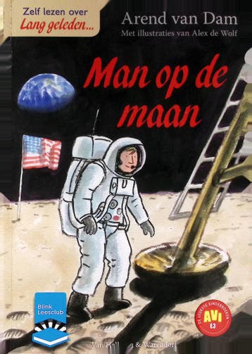 Man op de maan Avi E3 - Blink Leesclubboek gr 4, Boeken, Verzenden, Gelezen