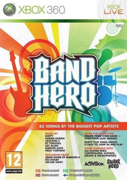 Band Hero (Xbox 360 Games), Games en Spelcomputers, Games | Xbox 360, Zo goed als nieuw, Ophalen of Verzenden
