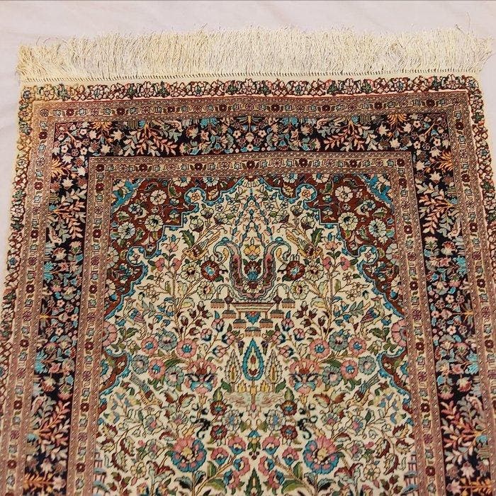 Hereke - Tapijt - 122 cm - 78 cm - Zijden Hereke-tapijt., Maison & Meubles, Ameublement | Tapis & Moquettes