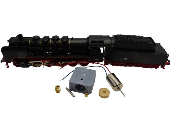 micromotor NF052C  motor ombouwset voor Fleischmann BR 50, Hobby & Loisirs créatifs, Trains miniatures | Échelle N, Envoi