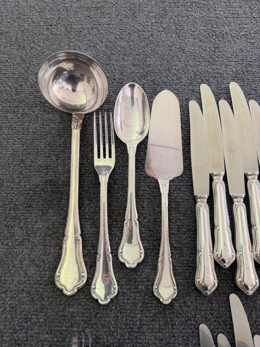 Sambonet - Bestekset (60) - Staal, Antiek en Kunst, Antiek | Meubels | Tafels