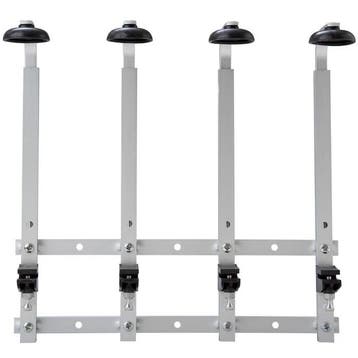 Fleshouder | Aluminium | 4x 1L | Wandmontage | 4 Flessen |, Articles professionnels, Verzenden