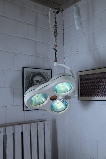 Plafondlamp - Vintage Chirurgische/Onderzoeksverlichting -