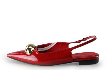 Toral Slingbacks in maat 40 Rood, Kleding | Dames, Schoenen, Verzenden, Zo goed als nieuw, Toral, Rood