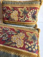 Paire de coussins Tapisserie, Aubusson - Gobelino - Coussin