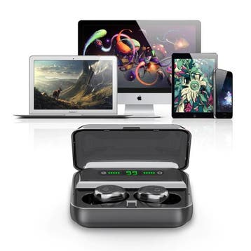 F3 Earbuds TWS Draadloze Smart Touch Control Oortjes, Verzenden, Nieuw