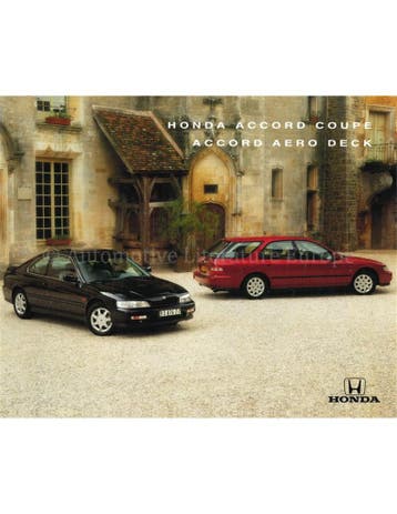1994 HONDA ACCORD COUPE | AERO DECK BROCHURE FRANS, Nieuw